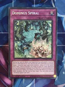1x (NM) Dominus Spiral DOOD-EN079 Secret Rare 1st Edition Yugioh - Image 1