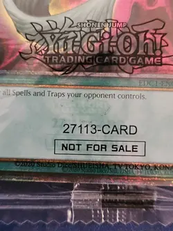 * HARPIE'S FEATHER DUSTER * QUARTER CENTURY SECRET RARE SEALED EDC1-EN001 YUGIOH - Image 4