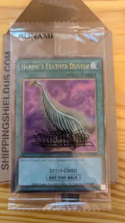 Harpie's Feather Duster (Alternate Art) EDC1-EN001 Early Days Collection... - Image 1