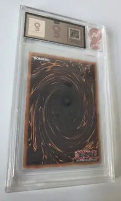Meteor B. Dragon PRC1-EN004 Super Rare 1st Edition Light Play Yugioh Graded OG 7 - Image 2