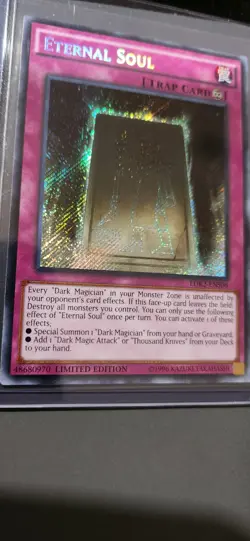 Yu-Gi-Oh! Eternal Soul Secret Rare Limited Edition LDK2-ENS06 MP - Image 1