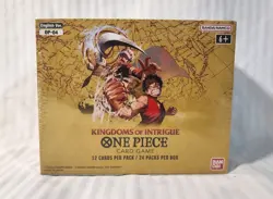 One Piece Card Game - Kingdoms of Intrigue (OP04) - Booster Box - English - Image 1