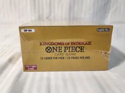 One Piece Card Game - Kingdoms of Intrigue (OP04) - Booster Box - English - Image 4