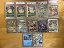 Pokemon Card Lot Small Collection (graded and raw Cards!) - Image 1