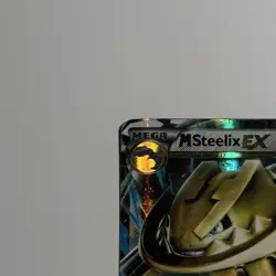 Pokemon Card TCG M Steelix EX Holo Card 68/114 XY-Steam Siege - Image 3