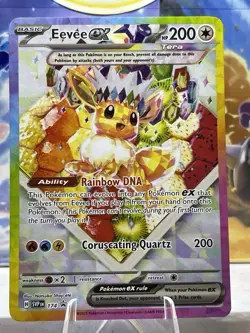 Pokemon TCG Eevee ex - Promo SV: Scarlet & Violet Promo Cards 174 - NM - Image 1