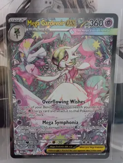 Mega Gardevoir EX 178/132 Mega Evolution Special Illustration Rare Pokemon Card - Image 1