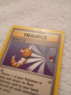 Pokemon TCG Base Set Scoop Up Trainer Rare Card 78/102 Unlimited Mp - Image 2