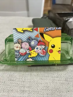 POKEMON Topps Puzzle Piece Card P03 OF 6 Pikachu Jessie Jigglypuff Nintendo - Image 1