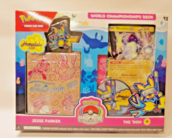 POKEMON TRADING CARD WORLD CHAMPION DECKS, (THE DON)&JESSE PARKER, HONOLULU (OBP - Image 1