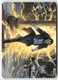 MTG - Morlun, Devourer of Spiders Art Card S Art Series: Marvel's Spider-Man NM - Image 1