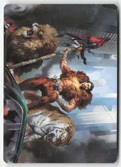 MTG - Kraven, Proud Predator Art Card S Art Series: Marvel's Spider-Man 28 NM - Image 1