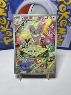 Pokemon TCG Cinccino 183/162 Temporal Forces 🔥 NM Pokemon Card S&V - Image 1