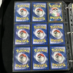 Pokemon Vintage Mixed Lot of Cards Holos Binder Page Electabuzz EX Etc - Image 2