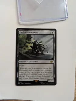 MTG - Orcish Bowmasters - LTR Universes Beyond: Lord of the Rings 0103 Rare Base - Image 2