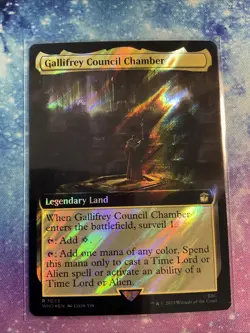 Gallifrey Council Chamber - 1053 Extended - Surge Foil - MTG Doctor Who - Image 1