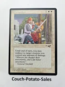 MTG Martyrdom Alliances Regular Common - Premium NOS - Uncirculated - Image 1