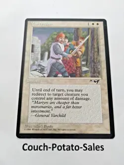 MTG Martyrdom Alliances Regular Common - Premium NOS - Uncirculated - Image 2