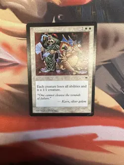 MTG Magic the Gathering English Humility 1997 Tempest MP Reserved List - Image 1