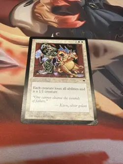 MTG Magic the Gathering English Humility 1997 Tempest MP Reserved List - Image 2