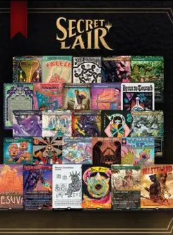 Magic Secret Lair Encyclopedia Countdown Kit | The book Club Bundle Presale - Image 1