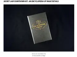 Magic Secret Lair Encyclopedia Countdown Kit | The book Club Bundle Presale - Image 4