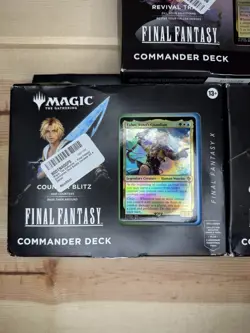 Magic The Gathering FINAL FANTASY Commander Deck Bundle(Set of 3 Decks) **Read** - Image 2