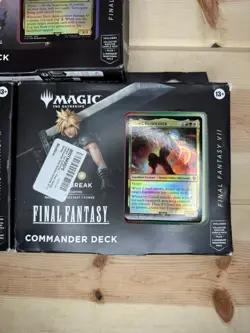 Magic The Gathering FINAL FANTASY Commander Deck Bundle(Set of 3 Decks) **Read** - Image 3