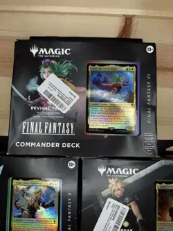 Magic The Gathering FINAL FANTASY Commander Deck Bundle(Set of 3 Decks) **Read** - Image 4