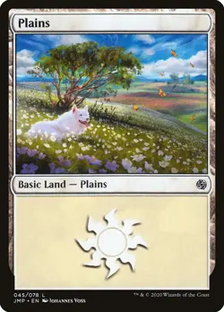MTG Plains (45) [Jumpstart] Near Mint Magic - Image 1