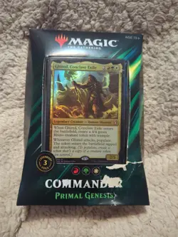 Magic: the Gathering Commander 2019 Primal Genesis Preconstructed Theme Deck... 630509892495 - Image 1