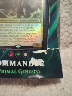 Magic: the Gathering Commander 2019 Primal Genesis Preconstructed Theme Deck... 630509892495 - Image 3
