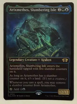 Arixmethes, Slumbering Isle Foil March of the Machines: Multiverse Legends MTG - Image 1