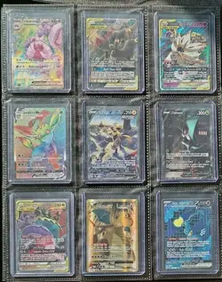 Pokemon Card Binder Collection Lot Alt Art Ultra Rares IR EX/GX/V NM - Image 1