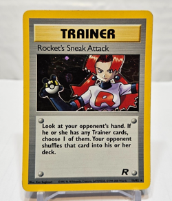 Rocket's Sneak Attack 16/82 Holo Rare Unlimited Team Rocket Pokemon 7860 - Image 1