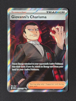 Giovanni's Charisma 197/165 - S&V 151 - Trainer Ultra Rare - Pokemon TCG NM/M - Image 1