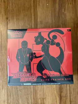 Destined Rivals Pokemon Center Exclusive ETB Elite Trainer Box NEW SEALED - Image 1