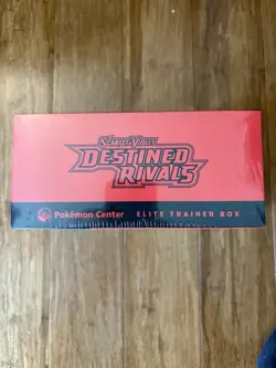 Destined Rivals Pokemon Center Exclusive ETB Elite Trainer Box NEW SEALED - Image 2
