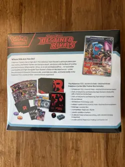 Destined Rivals Pokemon Center Exclusive ETB Elite Trainer Box NEW SEALED - Image 3