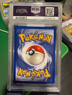 1999 POKEMON FOSSIL 1ST ED #59 ENERGY SEARCH PSA 10 - Image 2