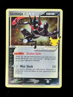 Greninja Gold Star SWSH144 Pokemon Sword Shield Promo 2021 LP 🔥🔥🔥 - Image 1