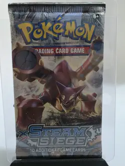 Pokemon XY Steam Siege Booster Pack Sealed Volcanion Art - Image 1