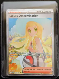 Pokemon TCG Mega Evolution: Lillie’s Determination SIR 184/132 Fresh Pulled New - Image 5