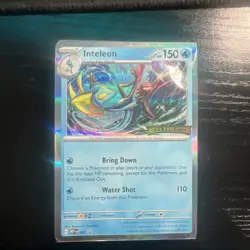 Pokemon Mega Evolution Stamped Inteleon Build and Battle Deck (Factory sealed) - Image 1