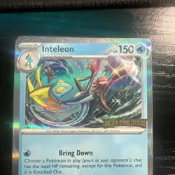 Pokemon Mega Evolution Stamped Inteleon Build and Battle Deck (Factory sealed) - Image 2