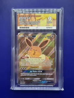 Eevee GX - SM233 SM Black Star Promo Sun Moon Pokemon English - ACE 9 - Image 1