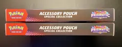 2x Pokemon TCG: Prismatic Evolutions Accessory Pouch Special Collection LOT - Image 3