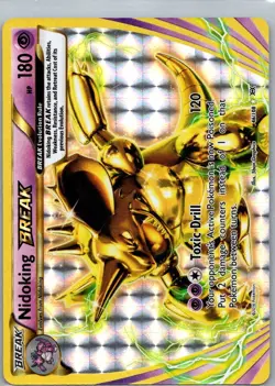 Pokemon TCG Nidoking BREAK 46/108 Evolutions Holo NM - Image 1