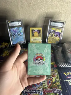 Mew ex World Championships Honolulu 2024 Signed Evan Pavelski Pokemon TCG MINT - Image 3