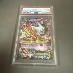 Pokemon XY Promo M Gengar EX XY166 - PSA 7 - Image 2